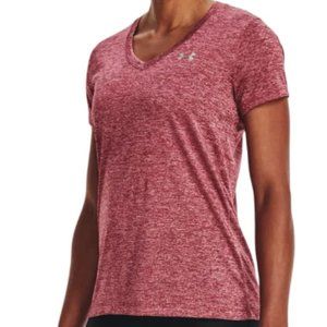 Under Armour Women's Black Rose Short Sleeve Shirt